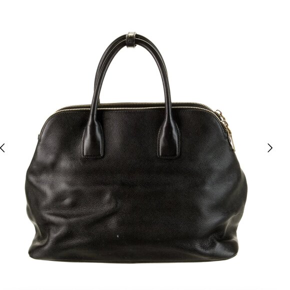 Prada Saffiano Leather Galleria Double Zip Handbag - Picture 2 of 5